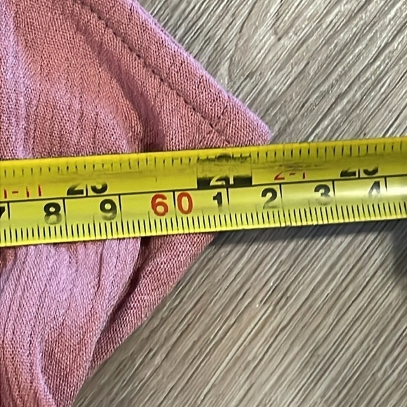 Torrid Women Peplum Top 3X Pink Tie Back Stretch Ruched Waist Short Sleeve - Picture 15 of 17